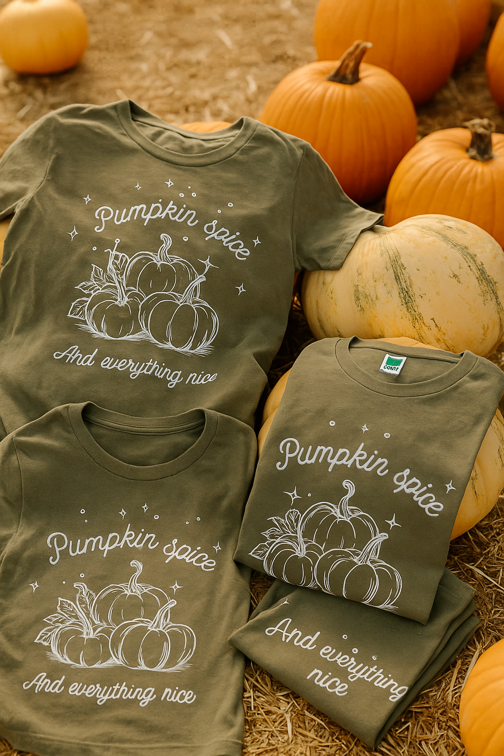 Vintage Wash T-Shirt- Pumpkin Spice $30