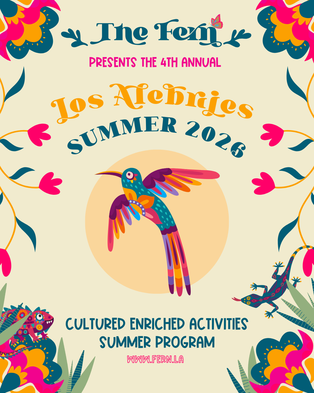 Los Alebrijes 2026 Program - Pre-Registration