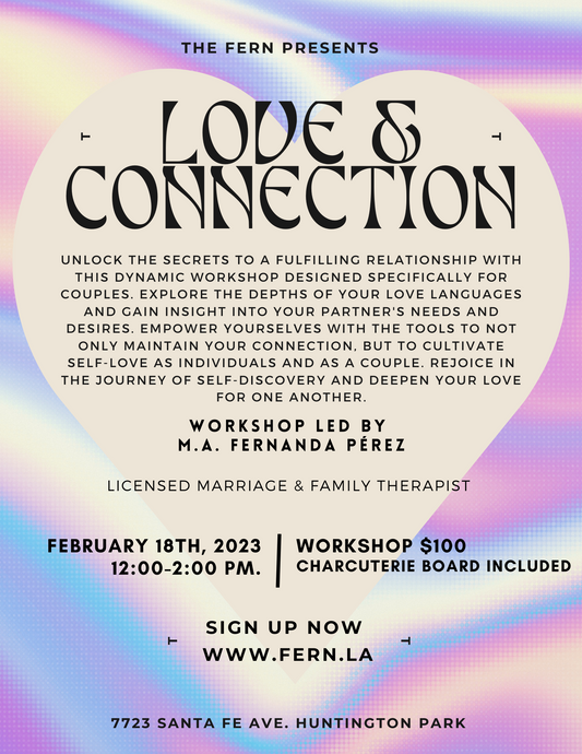 Boleto Love & Connection - 18 de febrero de 2023