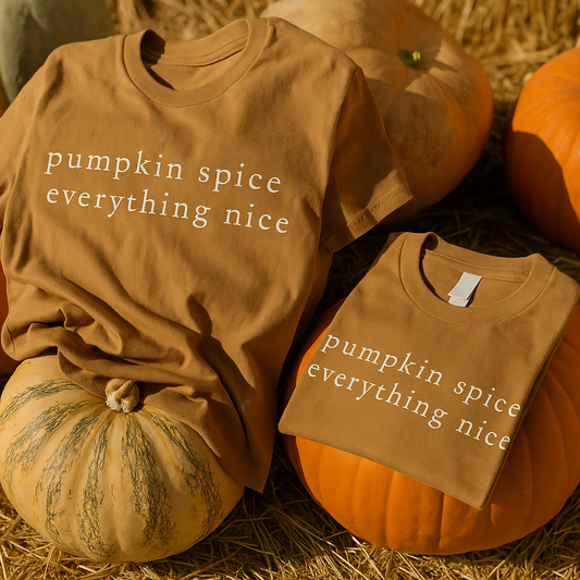 Vintage Wash T-Shirt- Pumpkin Spice $30