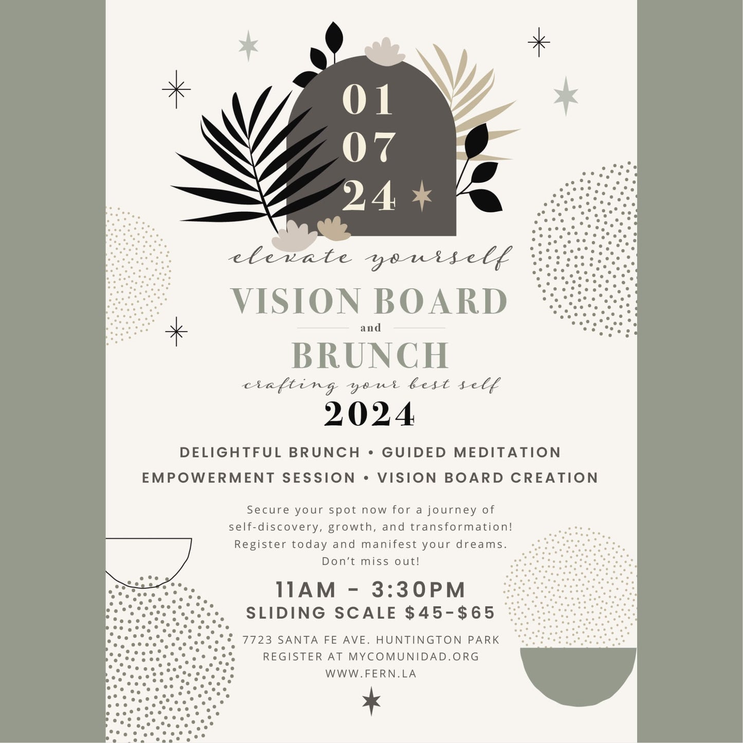 Vision Board Brunch 2024