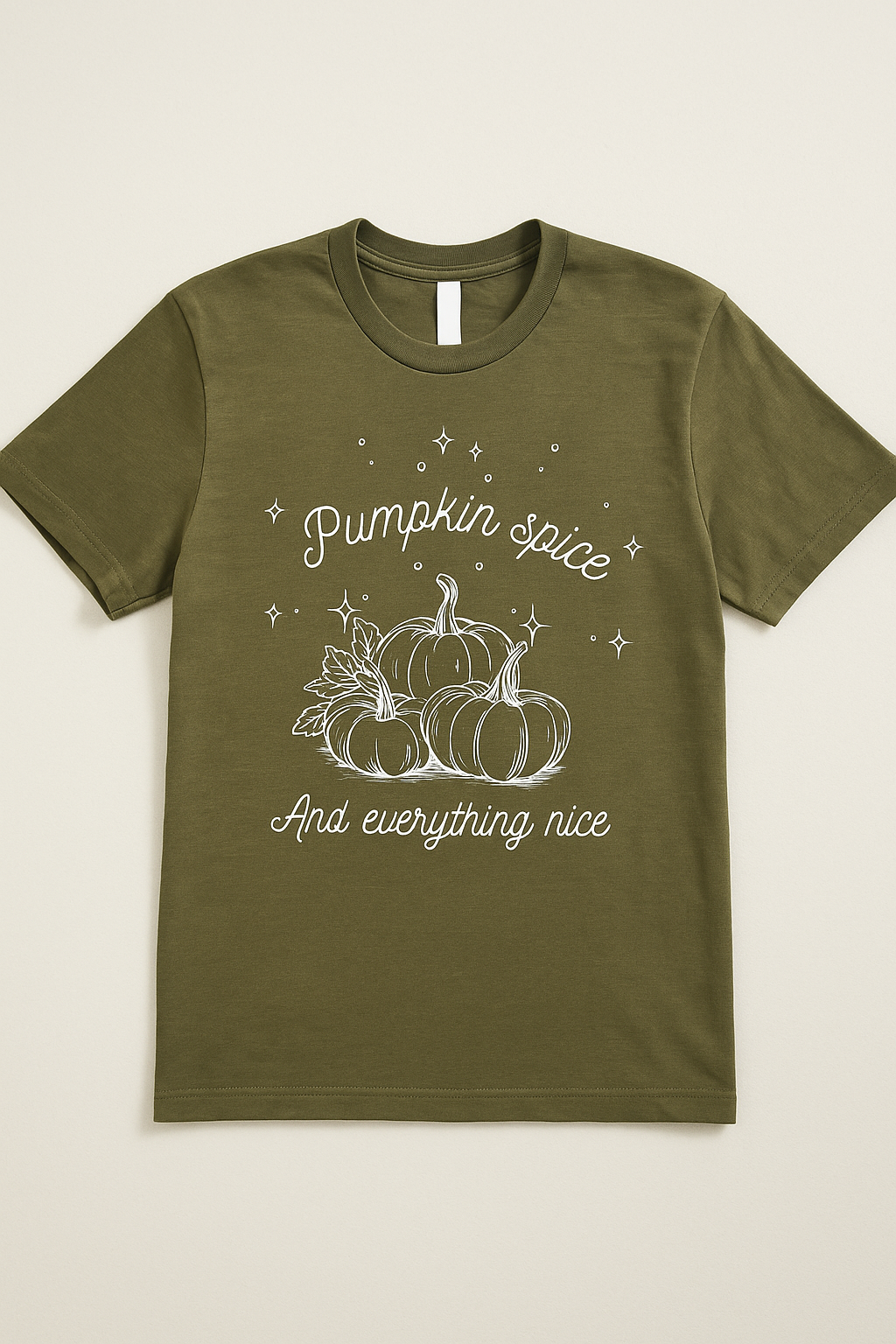 Vintage Wash T-Shirt- Pumpkin Spice $30