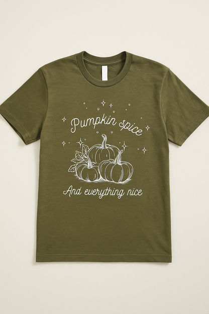Vintage Wash T-Shirt- Pumpkin Spice $30