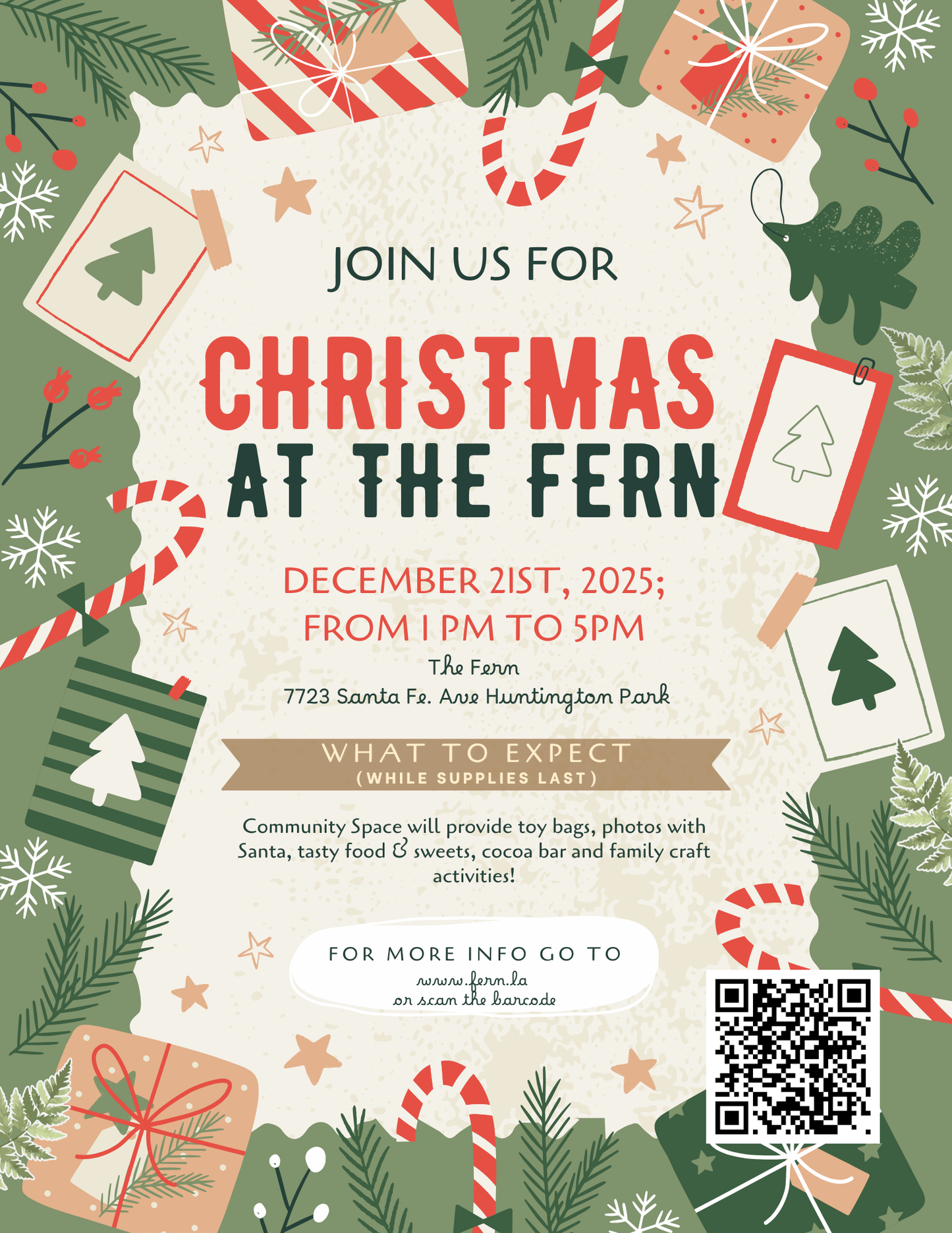 Holiday Toy Drive at The Fern