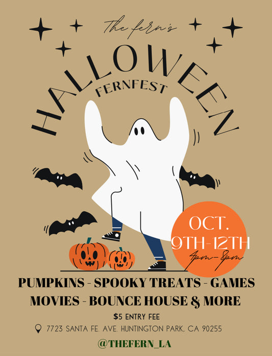 Halloween Fernfest ticket